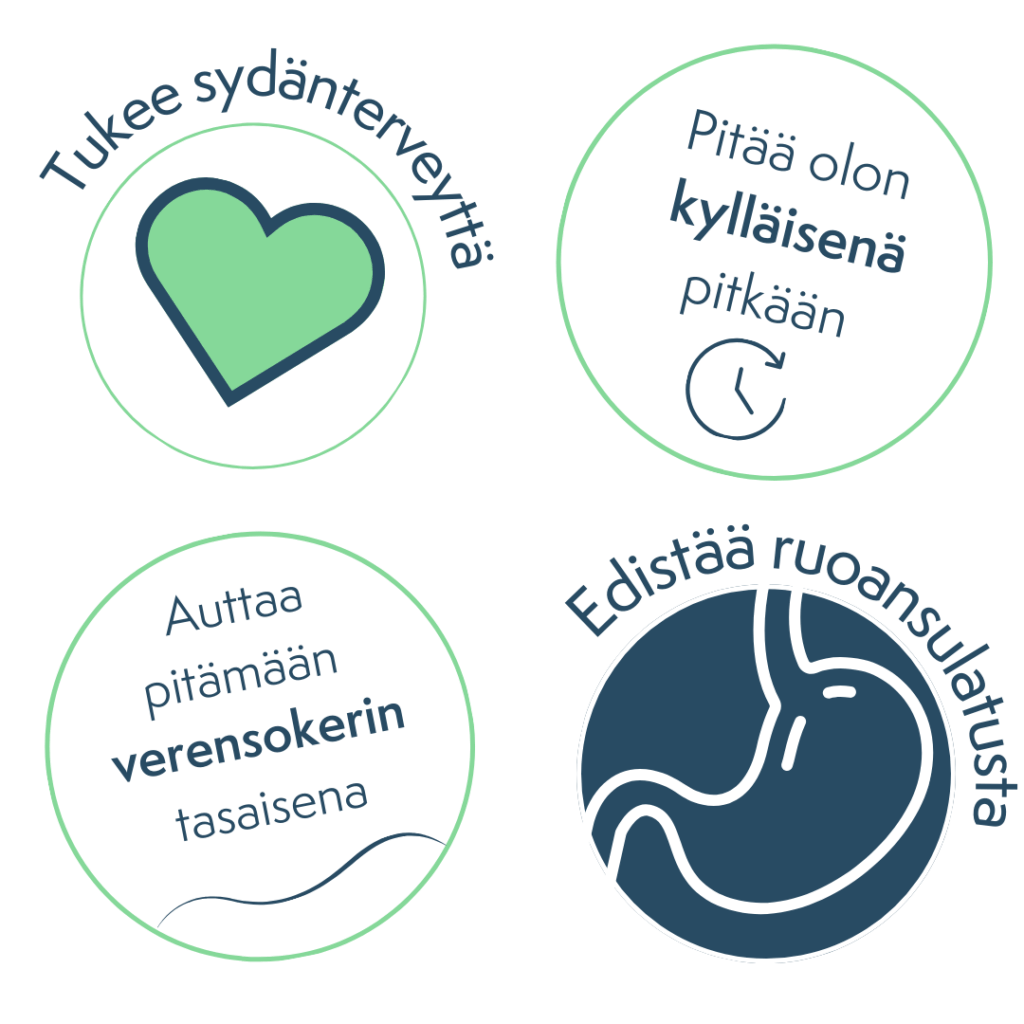 Monipuolinen ja ravitseva herkku