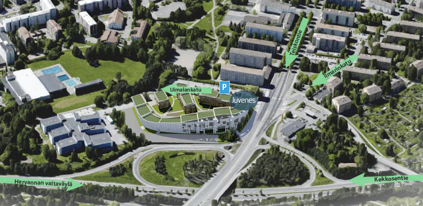 Juvenes Oy:n hallinto siirtyy uusiin toimitiloihin