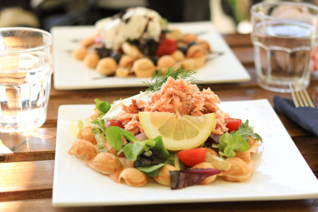 Kesäkahvilan valikoima