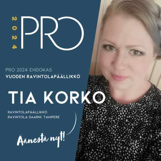 Tia Korko, Pro-sarja: Ravintolapäällikkö