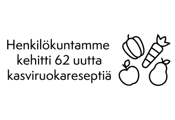 Uusia kasvisruokareseptejä