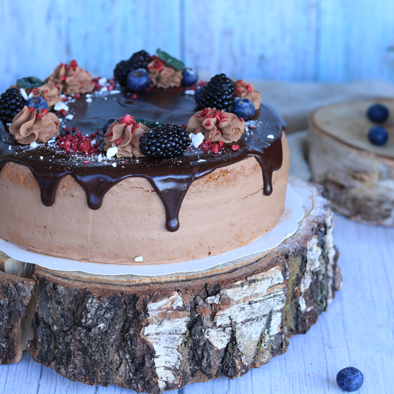 makeat ja suolaiset kakut - Suklaamoussekakku